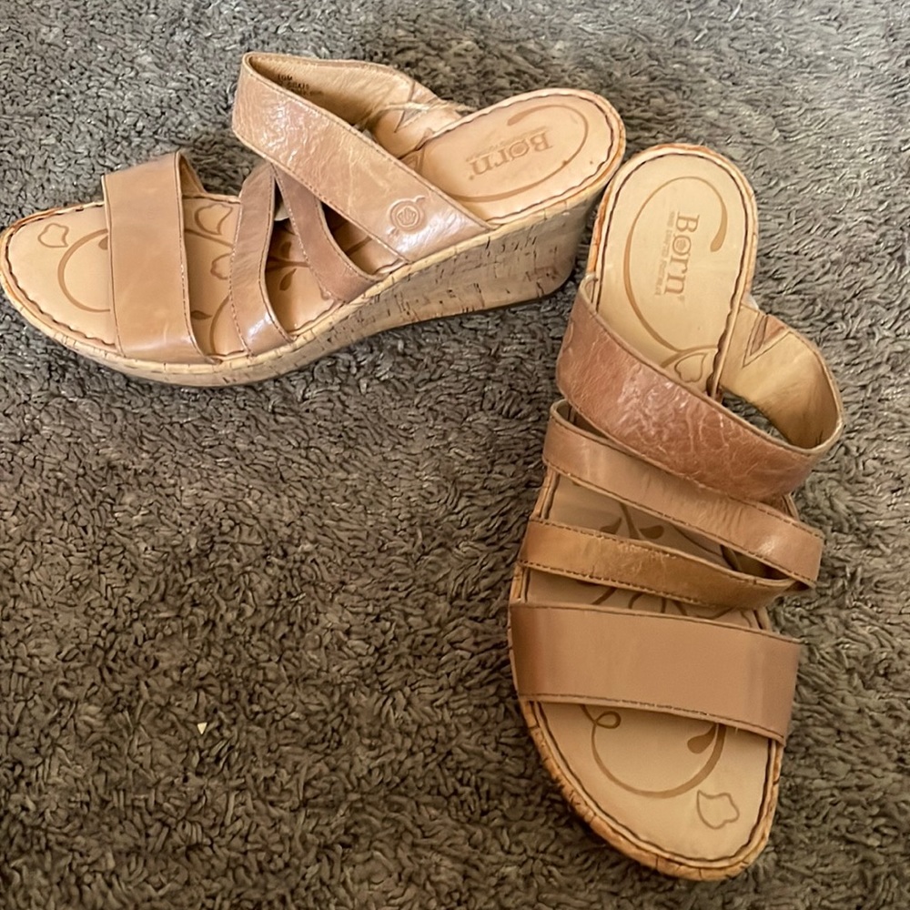 Born wedge sandals